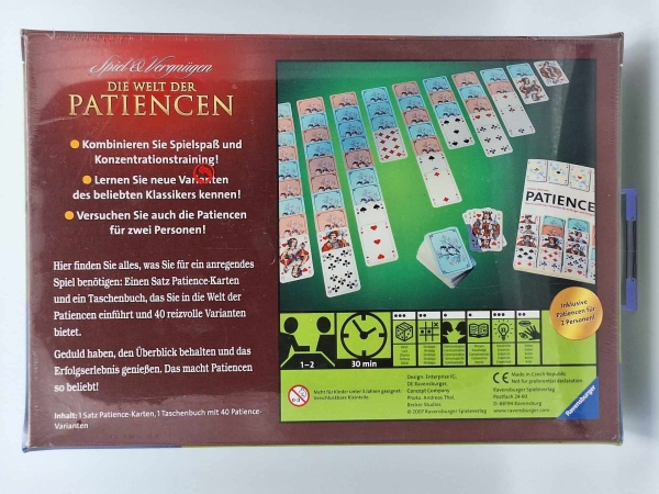 Die Welt der Patiencen - Ravensburger - 2007 - NEU